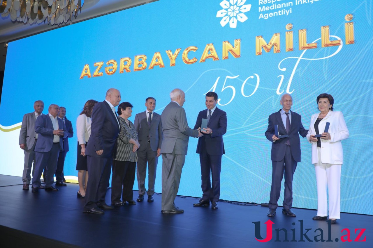 Milli mətbuatın 150 illiyi qeyd edilir - FOTOLAR
